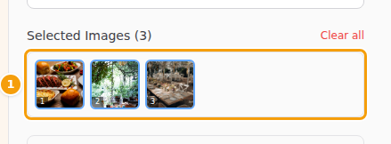 Selected Images, in the order guests see them (1)
