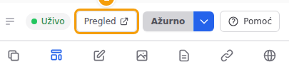 Gumb Pregled u alatnoj traci (1)